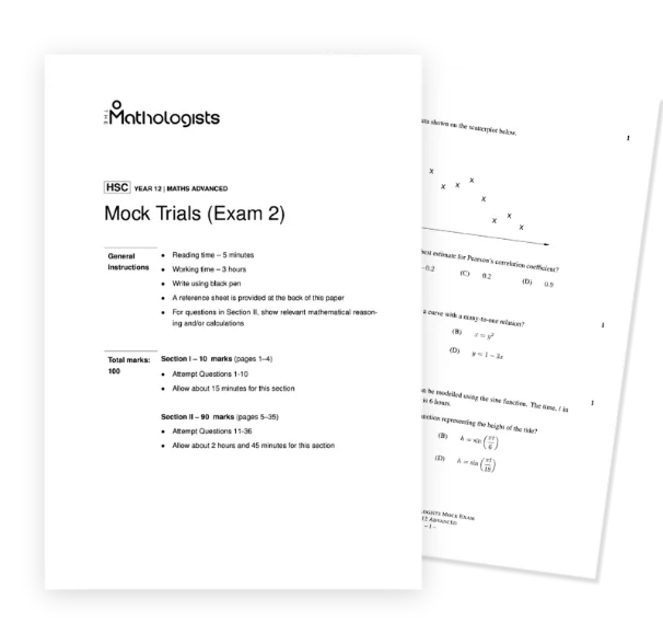 HSC-style mock exam paper